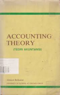 Image of Accounting Theory (Teori Akuntasi)