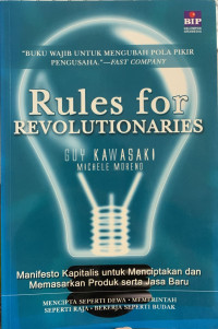 Image of Rules for Revolitionaries
